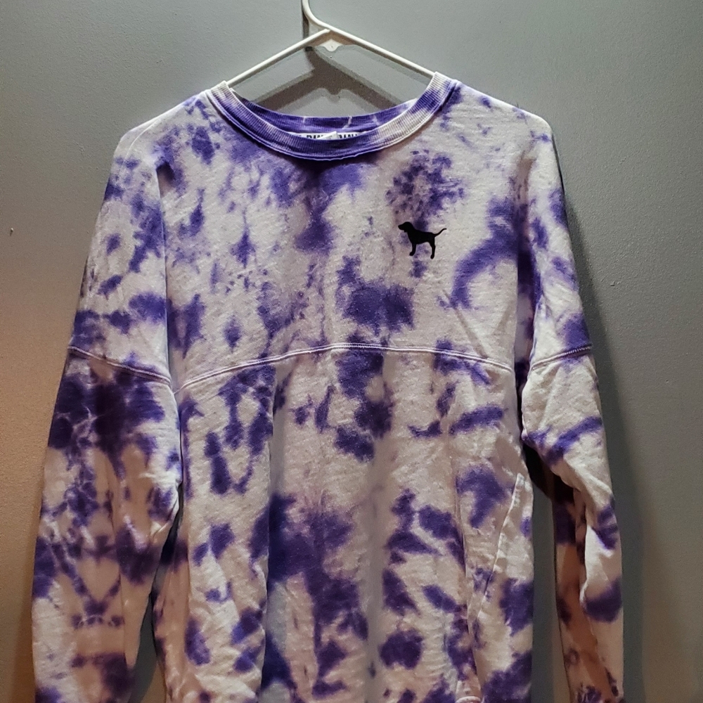 Pink Victoria's secret long sleeve shirt.